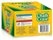Crayola - Dustless Coloured Chalk, 144 Count Office Supplies