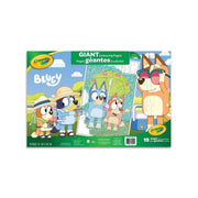Crayola - GIANT COLOURING PAGES, BLUEY Arts & Crafts