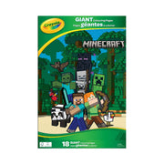 Crayola - GIANT COLOURING PAGES, MINECRAFT Arts & Crafts