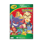 Crayola - GIANT COLOURING PAGES, POKEMON Arts & Crafts