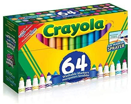 Crayola - Marker Variety Pack, 64 Count Office Supplies