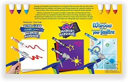 Crayola - Marker Variety Pack, 64 Count Office Supplies