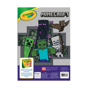 Crayola - MINECRAFT COLOURING BOOK - 48 PAGES Arts & Crafts