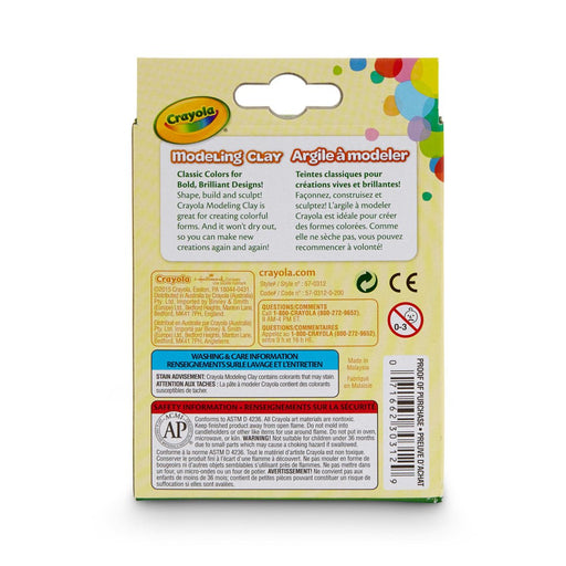 Crayola - MODELING CLAY, 8 CLASSIC COLOURS Arts & Crafts