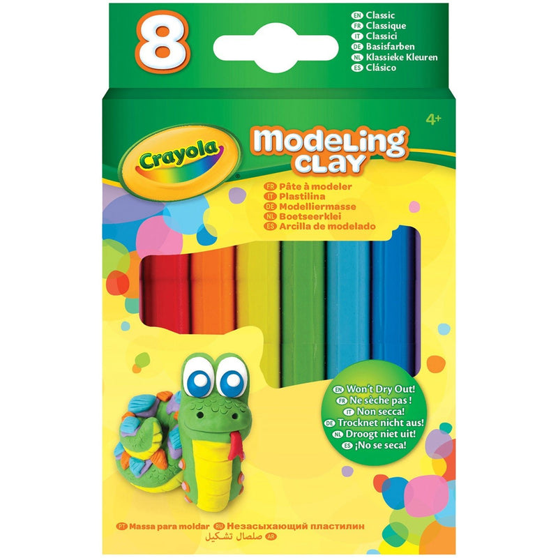 Crayola - MODELING CLAY, 8 PASTEL COLOURS Arts & Crafts