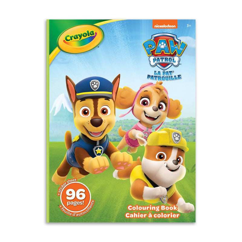 Crayola - PAW PATROL COLOURING BOOK - 96 PGS Arts & Crafts