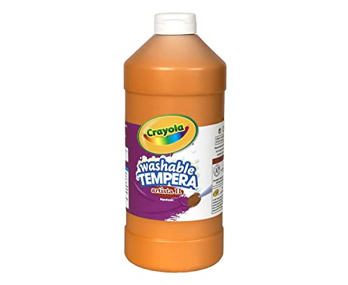 Crayola - Washable Tempera Paint 946 mL Toys & Games Orange