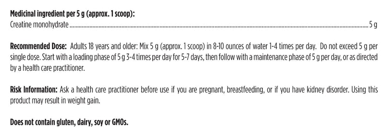 Designs for Health - Creatine Monohydrate Powder