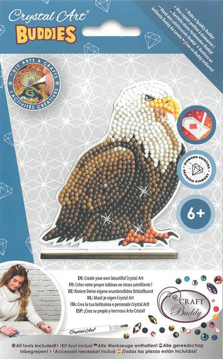 Crystal Art - CA Buddies: Eagle (single) Games & Toys