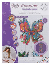 Crystal Art - Deco Kit: Butterfly Wind Chime Arts & Crafts