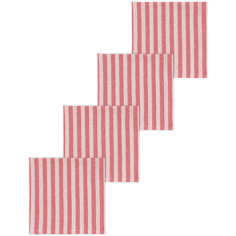 Now Designs - Peppermint Stripe Napkins Set of 4