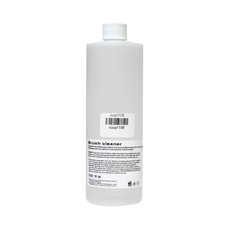 Cuccio - Pro Star Nail Brush Cleaner 16 oz Beauty & Personal Care