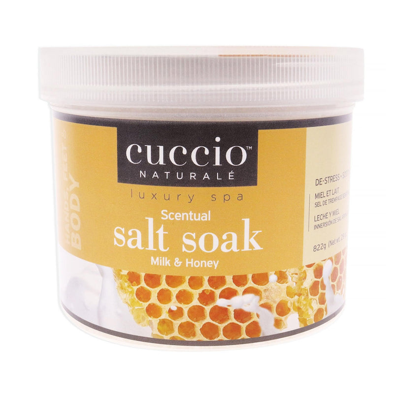 Cuccio - Scentual Salt Soak Milk & Honey 29oz Health & Beauty