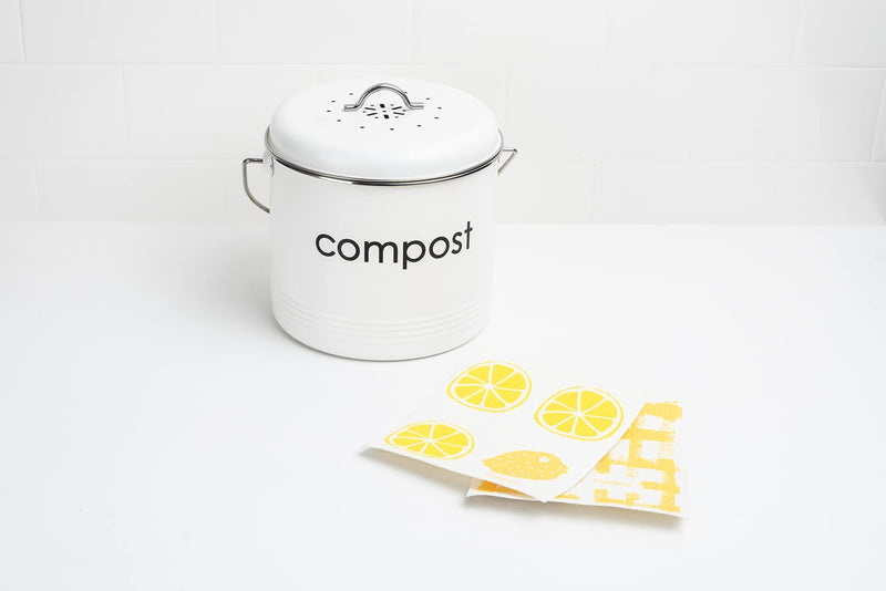 Cuisipro - All Purpose Eco - Cloth, SM 20x17x0.2cm/7.87x6.7" Lemon Home & Kitchen