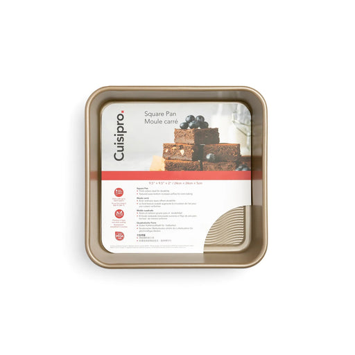 CUISIPRO - Baking Pan, Square 9.5x9.5x2""/24x24x5cm, Ca Home & Kitchen
