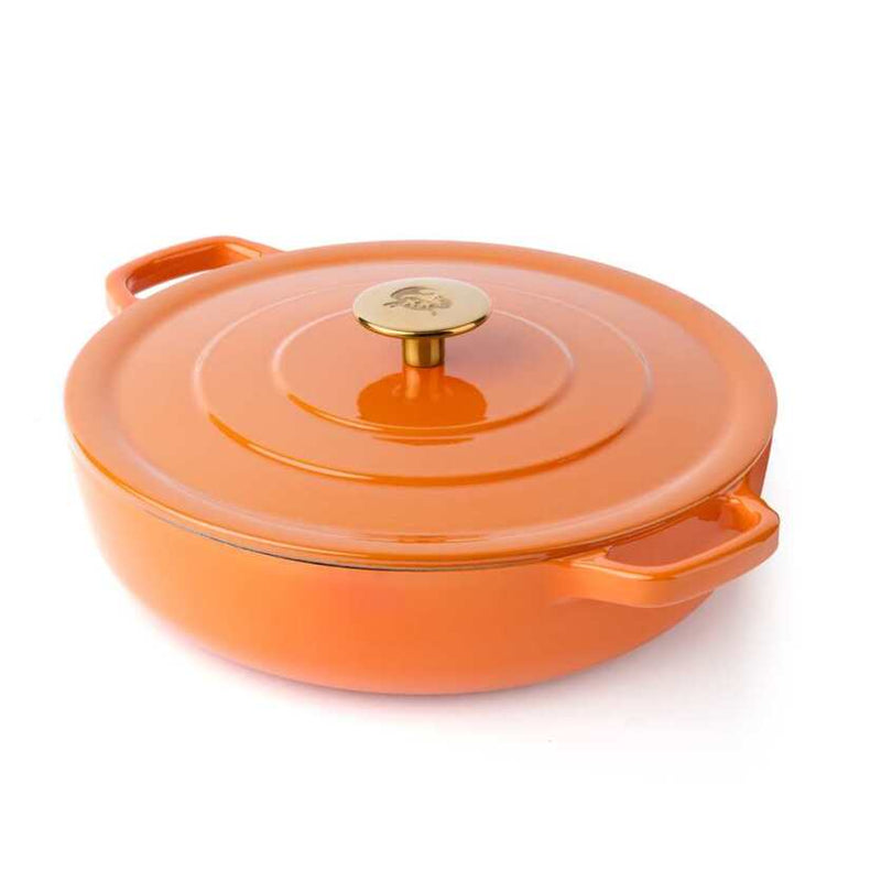 CUISIPRO - Brasier, Cast Iron3.9L 28cm Puffin Or Home & Kitchen