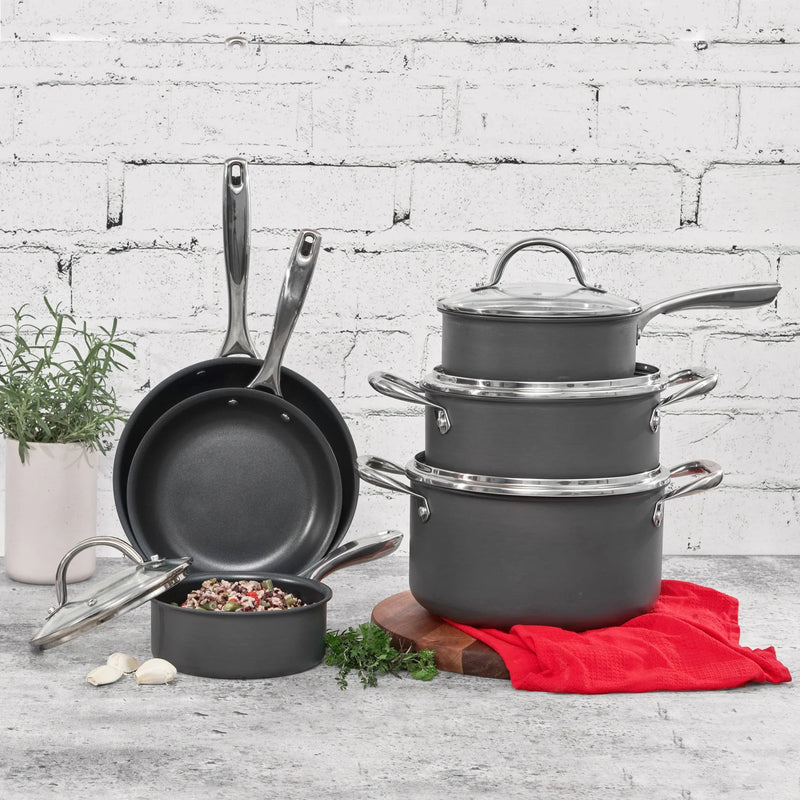 CUISIPRO - Cookware Set, Easy ReleaseHard Anodized Se Home & Kitchen