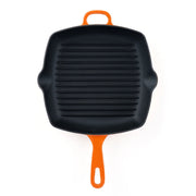 CUISIPRO - Grill Pan, Square Cast Iron 10.25"/26cm Puf Home & Kitchen