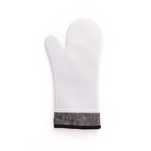 CUISIPRO - Hand Safety Collection - Silicone Oven Mitt, 14x7.4"/35.6x18.8cm (Sold in Pairs) Home & Kitchen Black