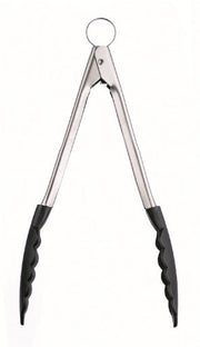 CUISIPRO - Locking Tongs 9.5"/24cmNylon Black