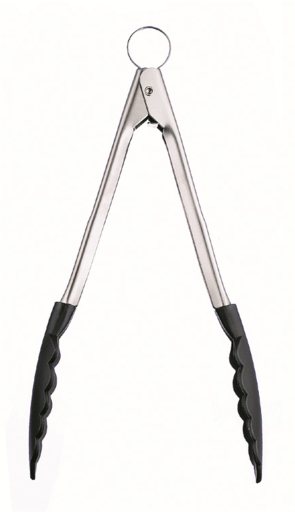 CUISIPRO - Locking Tongs 9.5"/24cmNylon Black