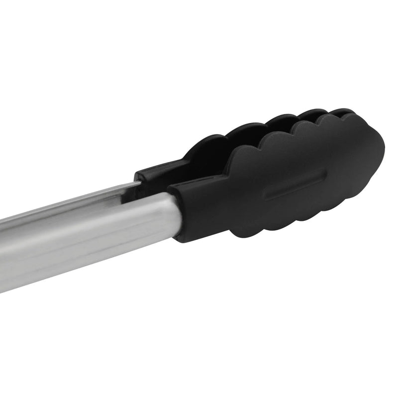 CUISIPRO - Locking Tongs 9.5"/24cmNylon Black Home & Kitchen