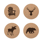 Cuisivin Corky Muskoka printed cork coaster designs
