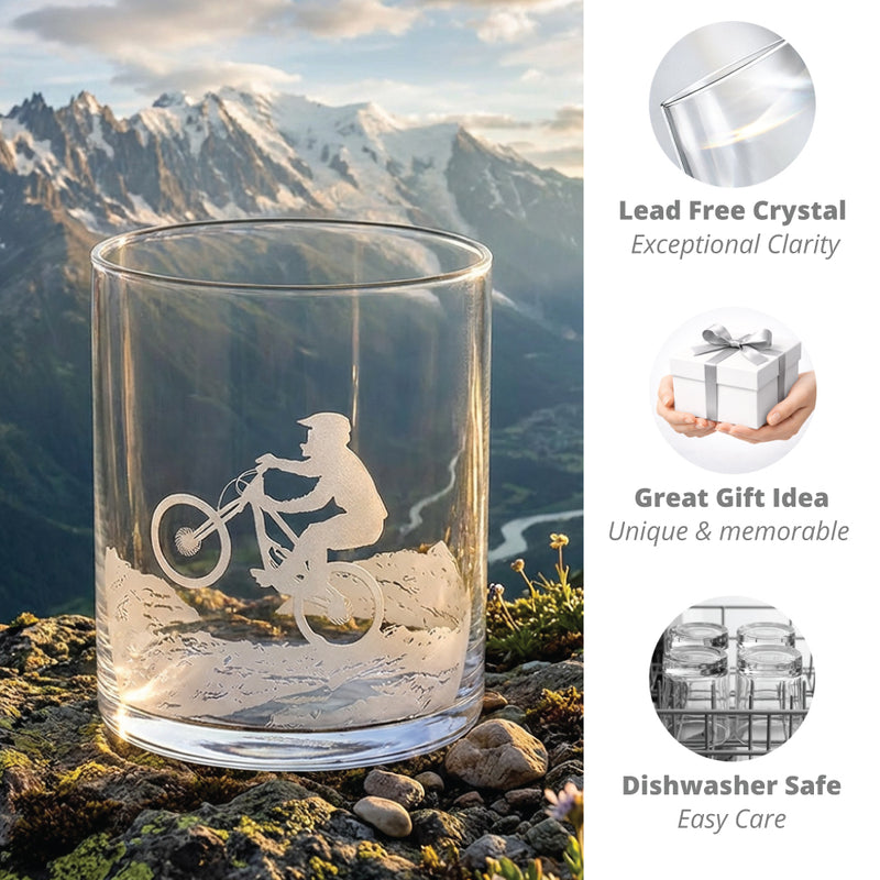 Cuisivin Mountain Biker whisky glass capacity and design
