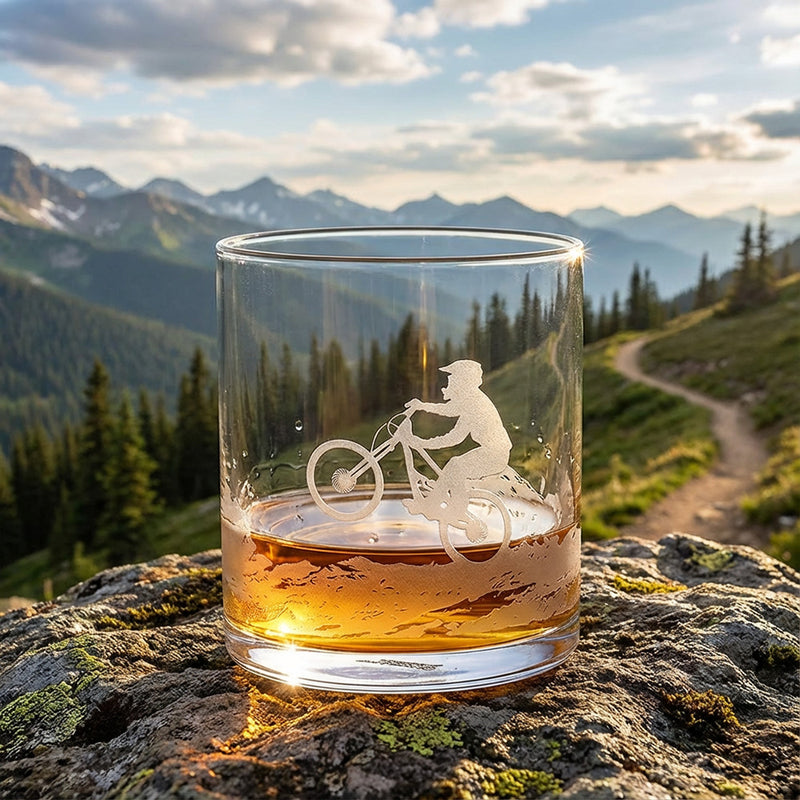 Cuisivin Mountain Biker whisky glass lifestyle image