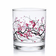 Cuisivin Cherry Blossom rock glass on white