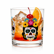 Cuisivin Day of the Dead rock glass