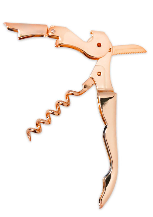 Cuisivin - Double Lever Waiter's Corkscrew - Rose Gold - carded Home & Kitchen