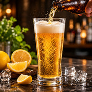 Cuisivin Metropolitan beer sampler glasses in use