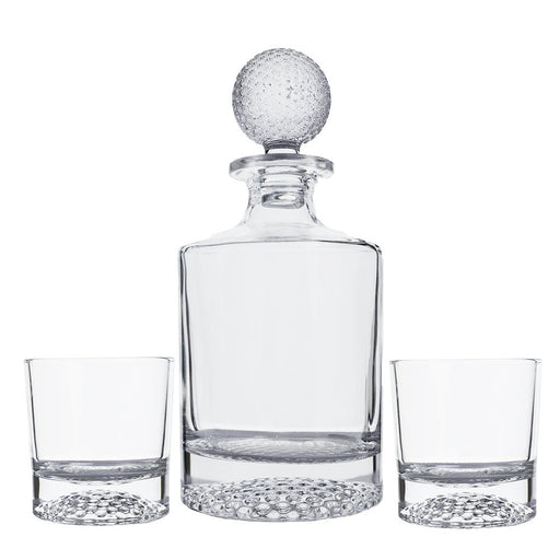 Cuisivin - Mulligan Whiskey Decanter with 2 Rock Glasses Set - GB Home & Kitchen
