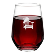 Cuisivin - Muskoka Chair Stemless Glass 13oz / 370ml - 6pk Home & Kitchen