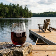 Cuisivin - Muskoka Chair Stemless Glass 13oz / 370ml - 6pk Home & Kitchen
