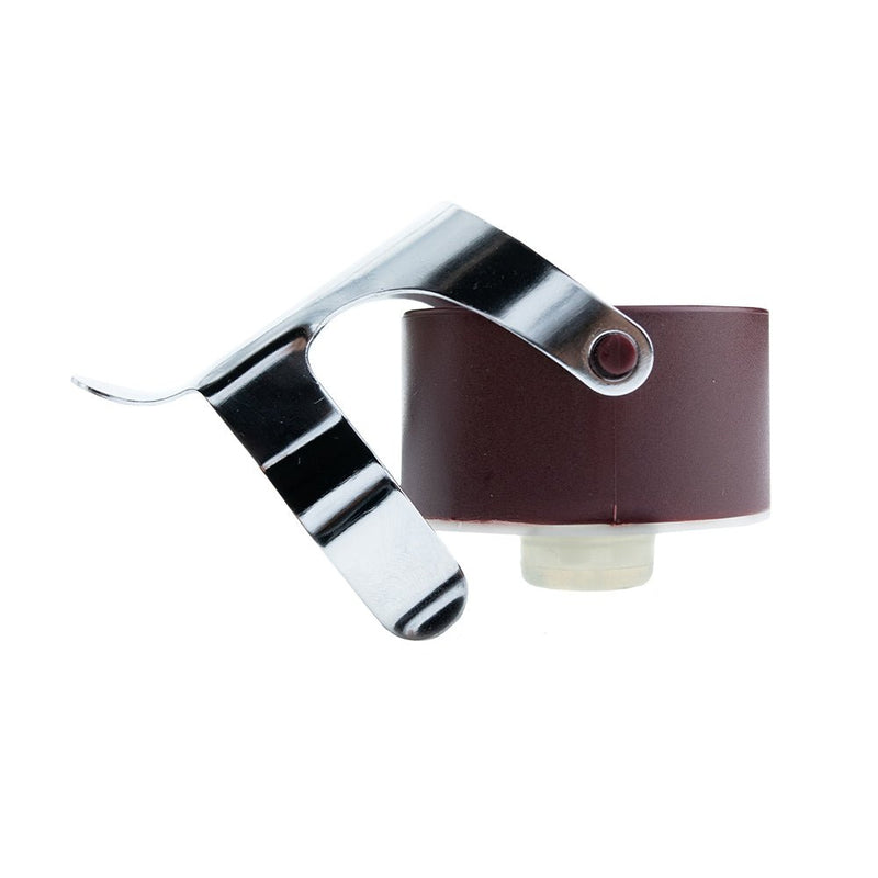 Cuisivin - Sentinel Swing - Lock Sparkling Stopper - Burgundy - Blister Home & Kitchen