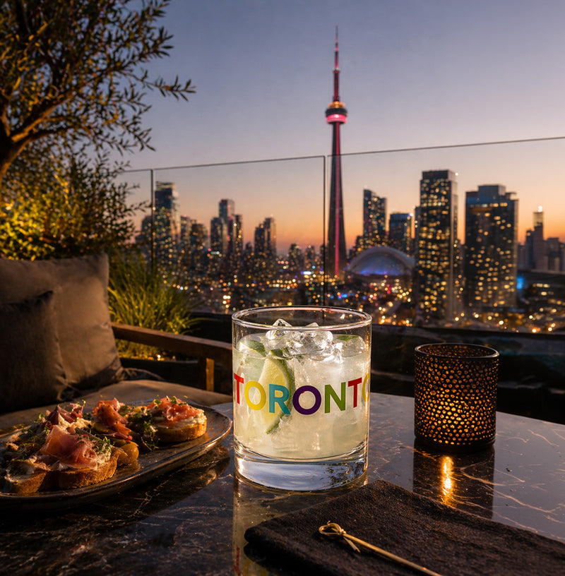 Cuisivin Toronto Wrap rock glass lifestyle
