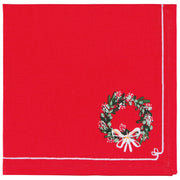Now Designs - Wreaths Christmas Napkins Set of 4