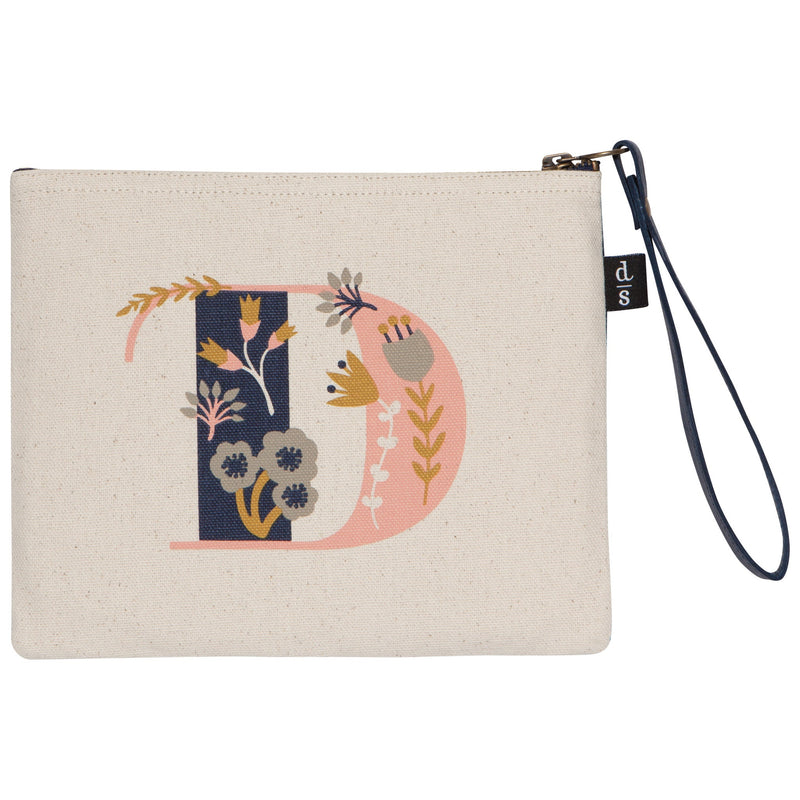 Danica Studio - Monogram D Small Zipper Pouch