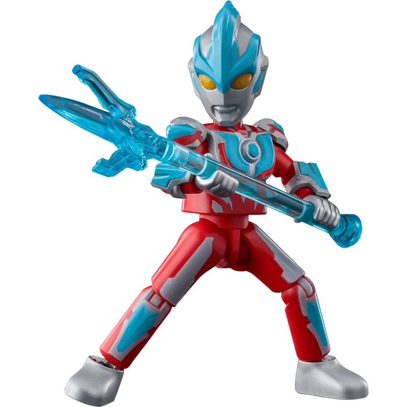 BLOKEES - Ultraman - Galaxy Version 9pc PDQ Wave 9 Glitter Ginga