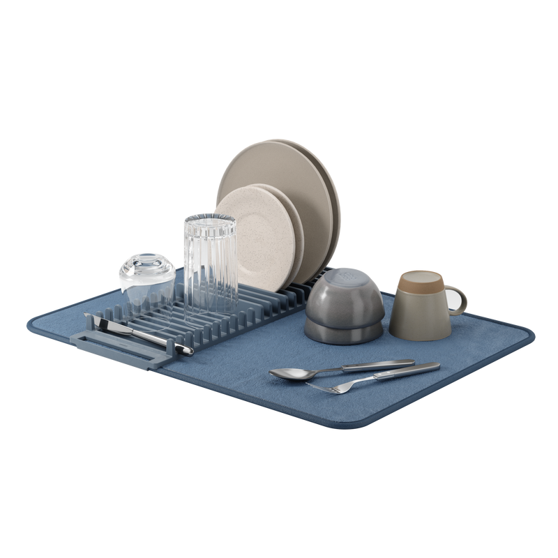 UDry Dish Drying Rack with Mat - image 6