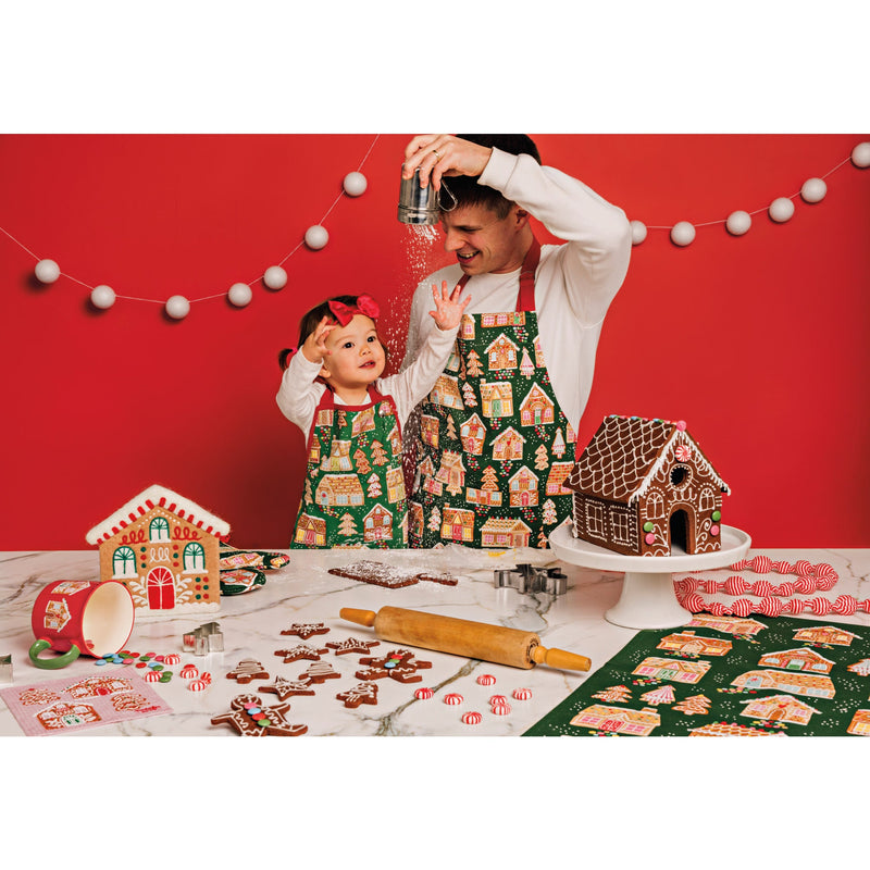 Jubilee - Gumdrop Lane Christmas Apron - lifestyle