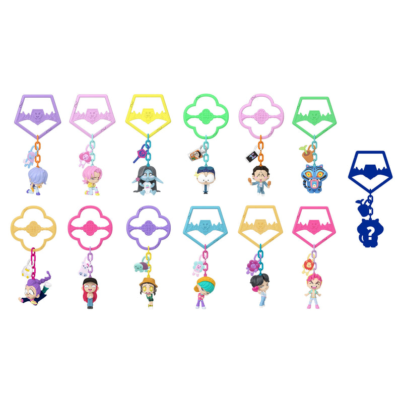 KPop Demon Hunters - Hello Friend Mini Reveal Keychain (Single Random Pick) - Product detail or play view 4