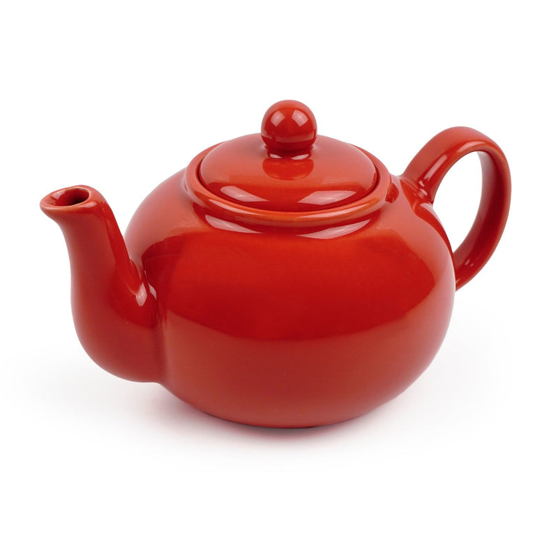 Danica - Stoneware Teapot Red - 16oz Home & Kitchen