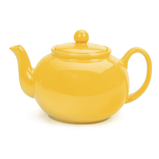 Danica - Stoneware Teapot Yellow Home & Kitchen