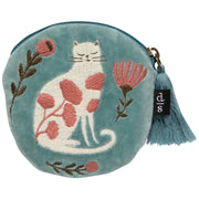Danica Studio - Catbloom Embroidered Coin Purse Apparel & Accessories