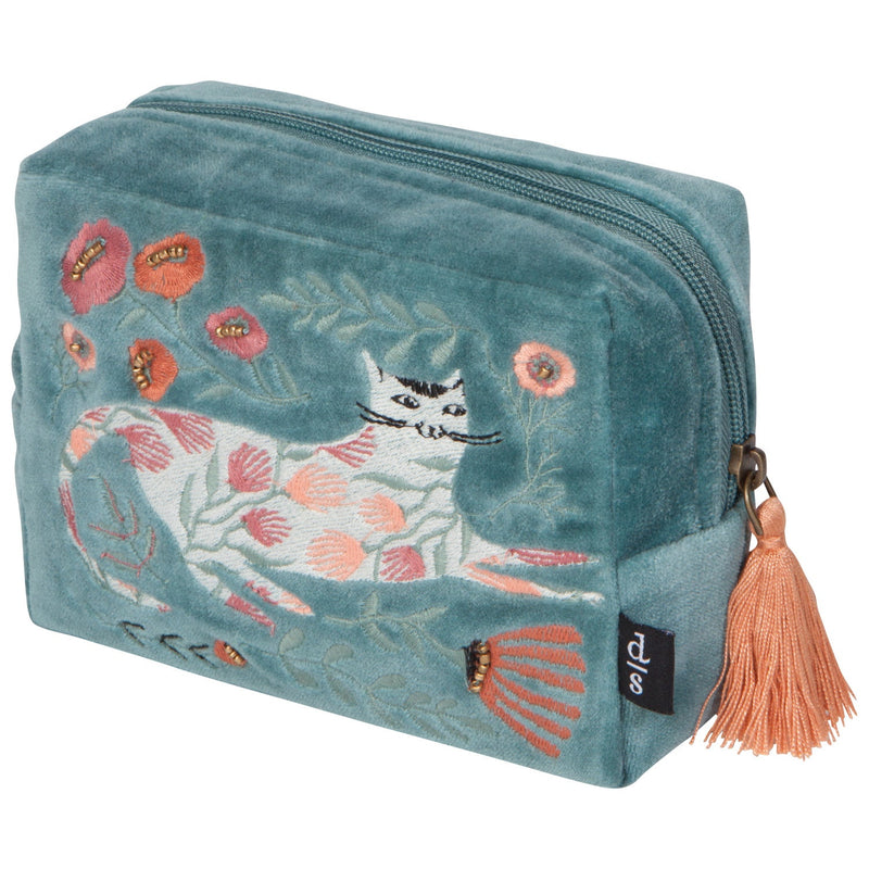 Danica Studio - Catbloom Embroidered Pouch Luggage & Bags