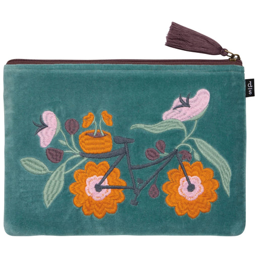Danica Studio - Flat Pouch Embr Petal Power Luggage & Bags