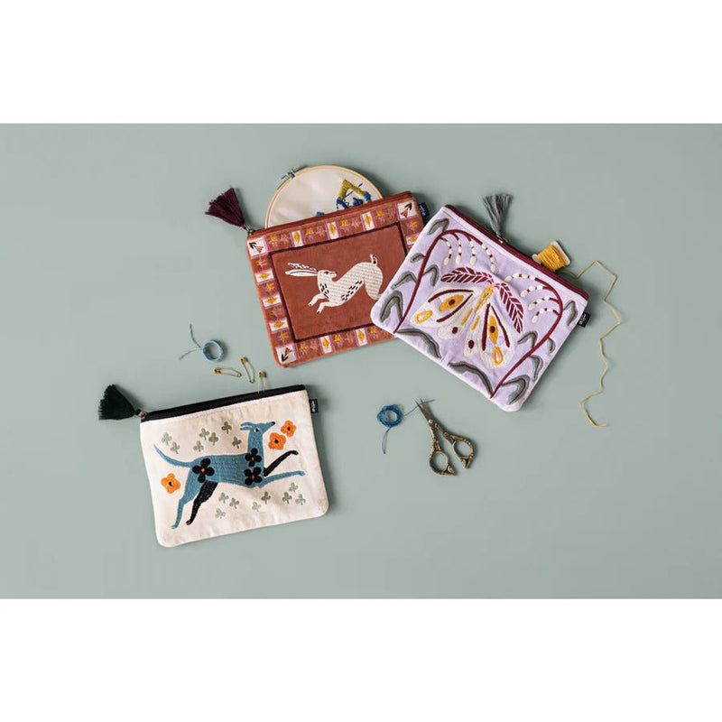 Danica Studio - Folktale Embroidered Flat Pouch Luggage & Bags
